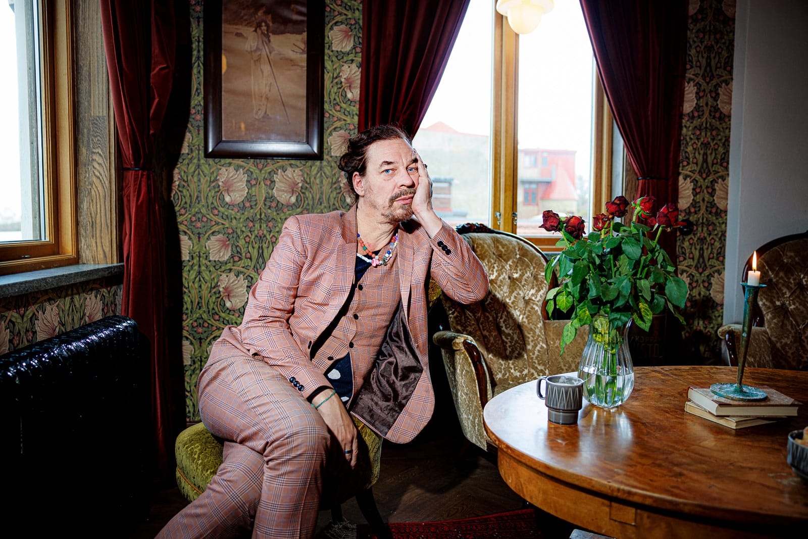 Bob Hansson &ndash; Poet och f&ouml;rfattare Foto: Emelie Asplund