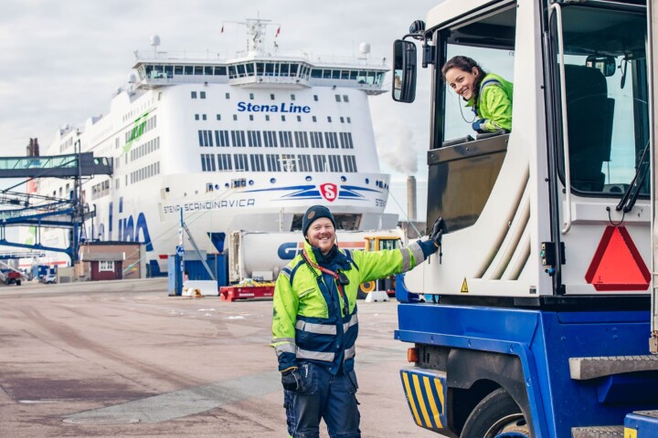 Stena Line – Medarbetare Foto: Emelie Asplund