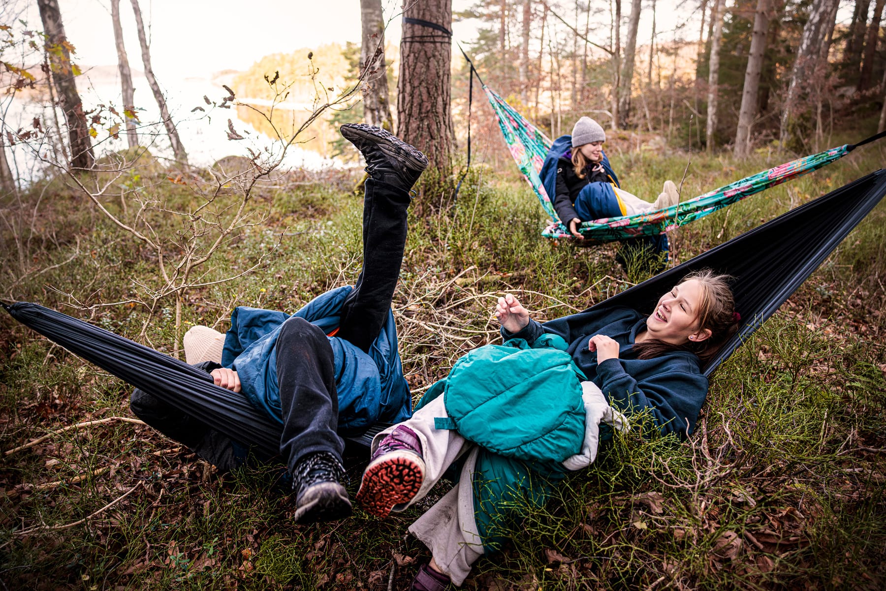 Reportage för scouterna - 48 Timmar i sovsäck. Foto: Emelie Asplund